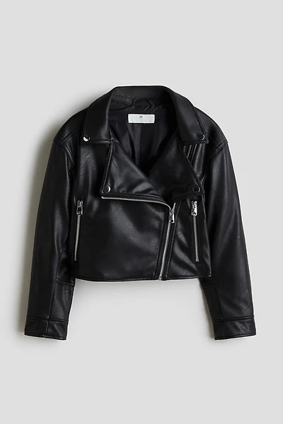 Veste de style motard