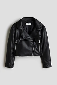 Veste de style motard