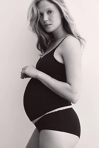 MAMA Padded-Cup Nursing Camisole Top