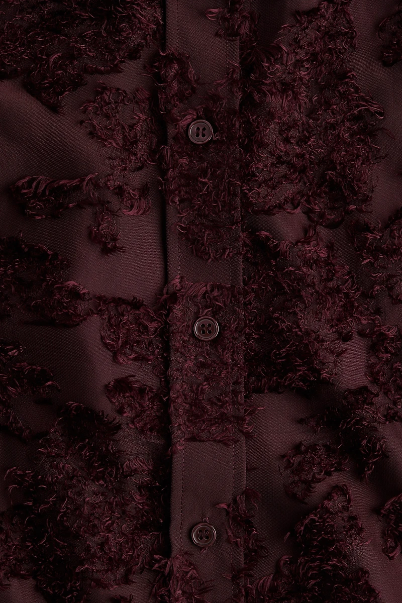 Jacquard-Weave Shirt