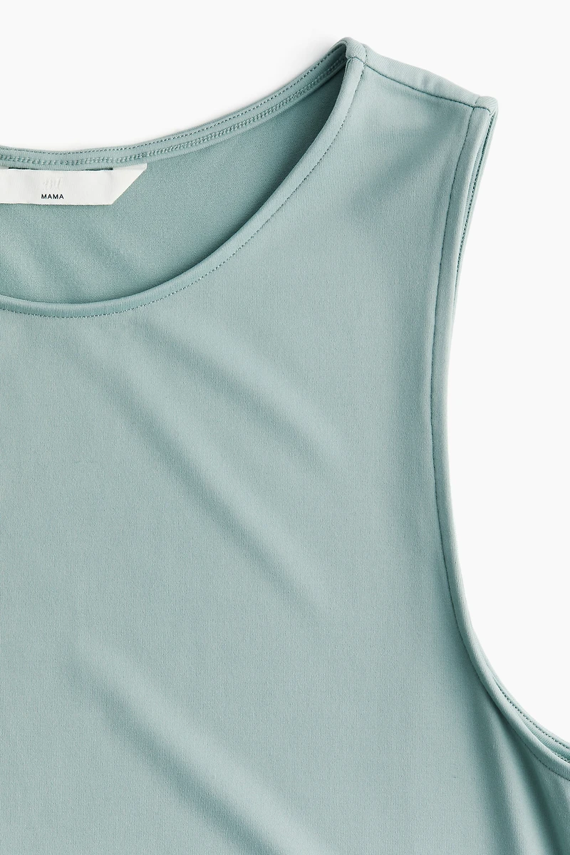 MAMA Sleeveless Microfiber Dress
