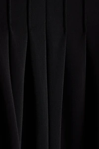 Pantalon plissé à jambes tonneau