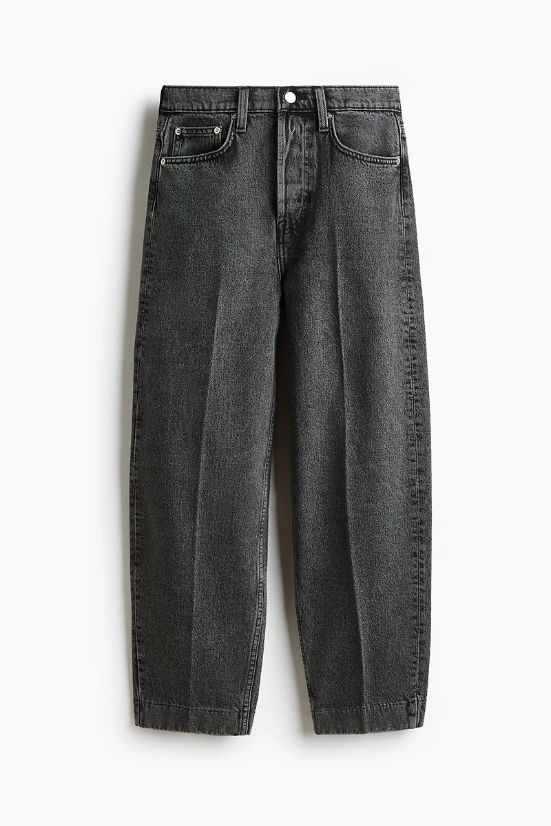 Barrel High Ankle Jeans