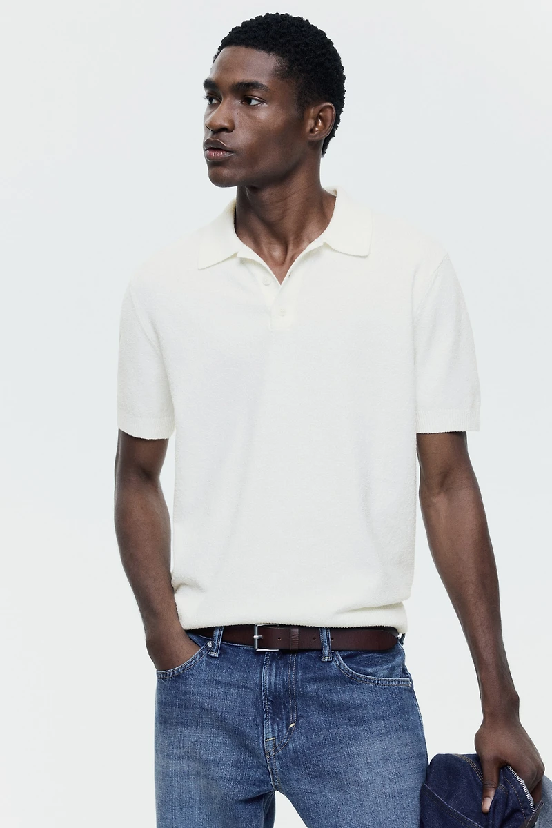 Polo classique en tricot