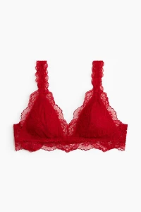 Padded Soft-Cup Lace Bra