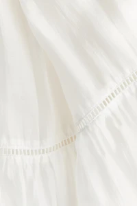 Robe avec dentelle jour échelle
