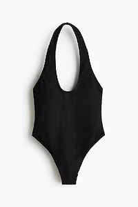 Maillot de bain coussiné échancré