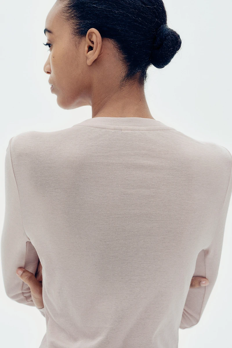 Pima Cotton Jersey Top