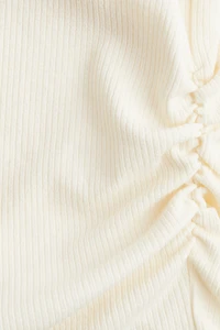 Draped Sleeveless Top