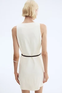 Robe avec ceinture