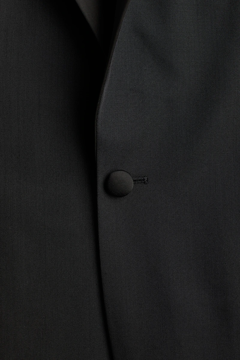 Slim Fit Wool-Blend Tuxedo Jacket