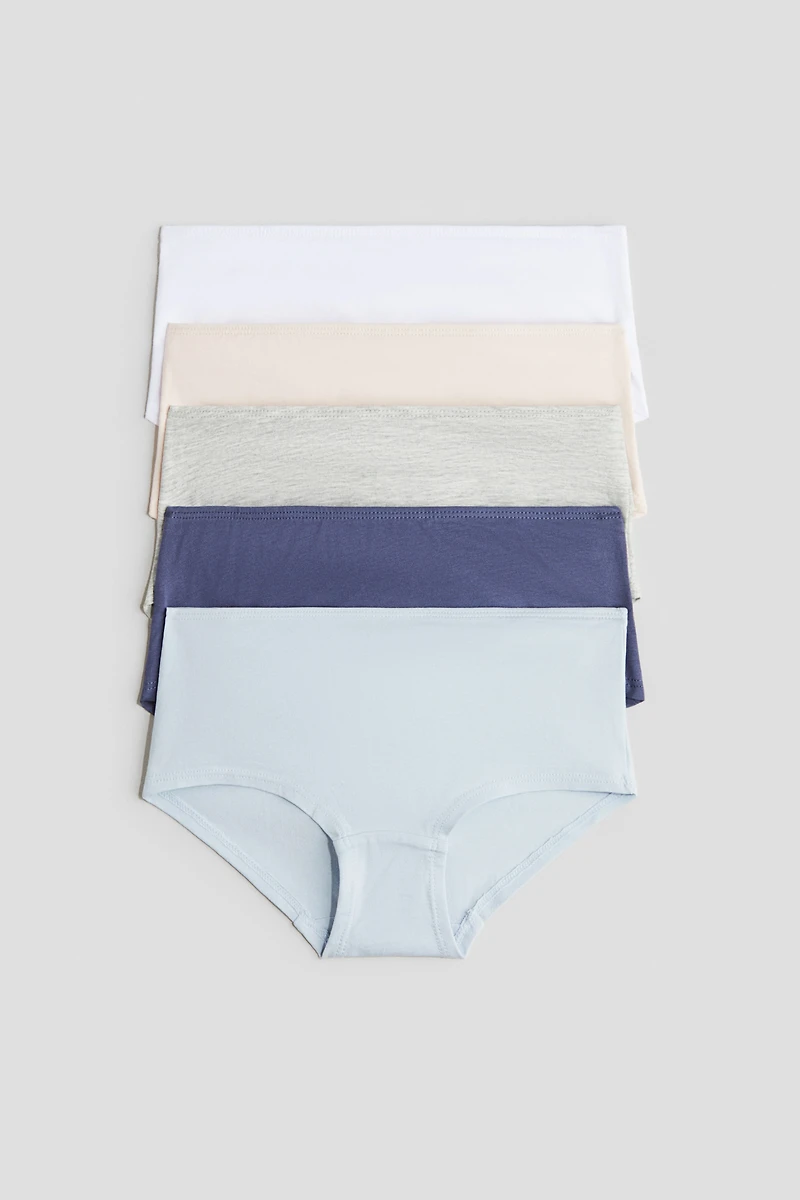 5-pack Cotton Hipster Briefs