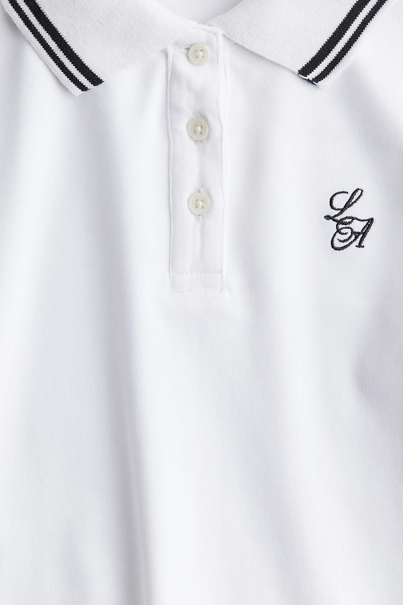 Embroidered Polo Shirt