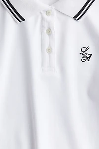 Embroidered Polo Shirt