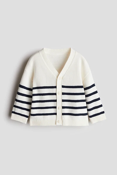 Waffle-knit Cardigan