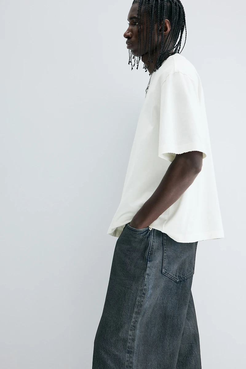 T-shirt coupe très ample