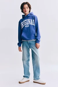 Relaxed-Fit Straight Leg Jeans