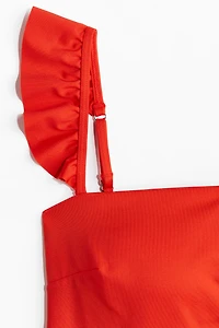 Ruffle-Trimmed Swimsuit