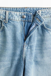 Jean Flottant Taille Basse Jambes Amples