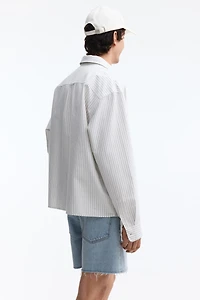 Short ample en denim
