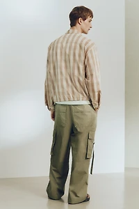Pantalon cargo ample