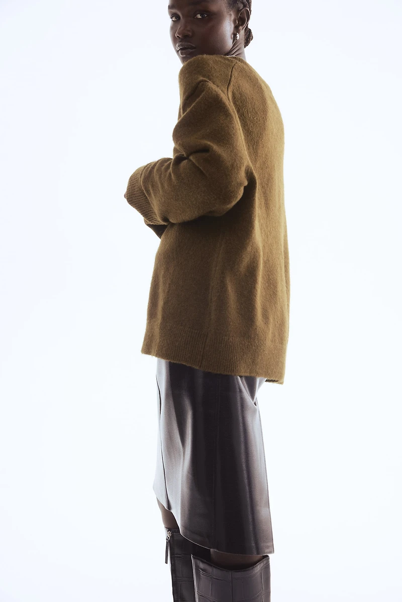 Oversized V-Neck Sweater