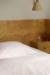 Twin Cotton Percale Duvet Cover Set