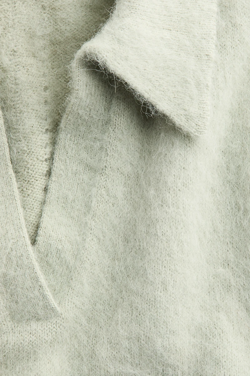 Alpaca-Blend Sweater Vest