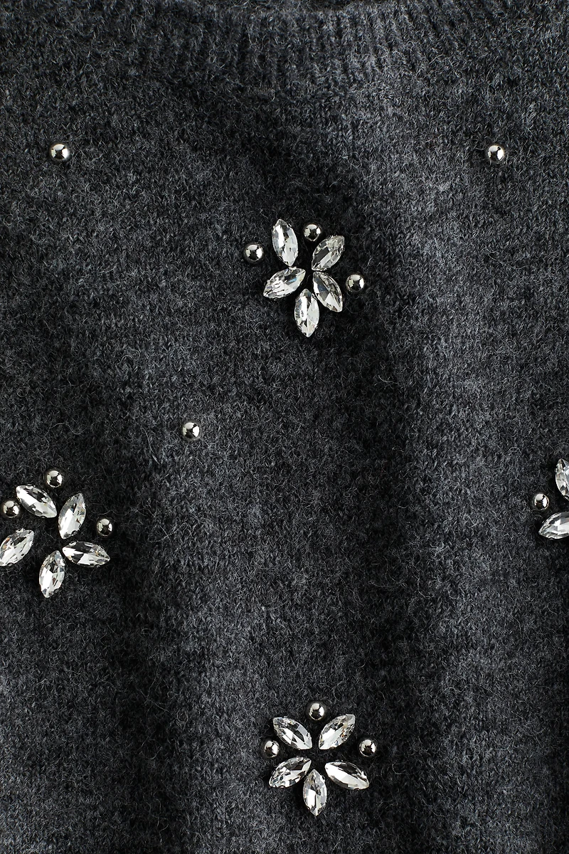 Embellished Sweater