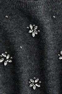 Embellished Sweater