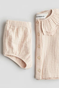 2-Piece Cotton Muslin Set