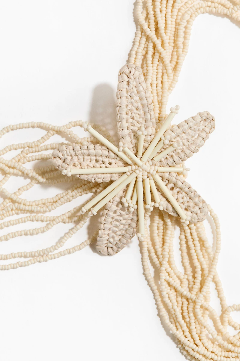 Beaded Multi-Strand Necklace