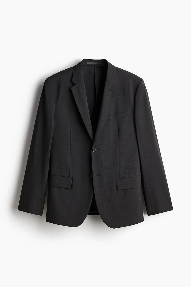 Slim Fit Wool-Blend Jacket