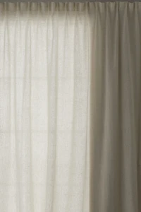 One-pack Long and Wide Lyocell-Blend Curtain Panel