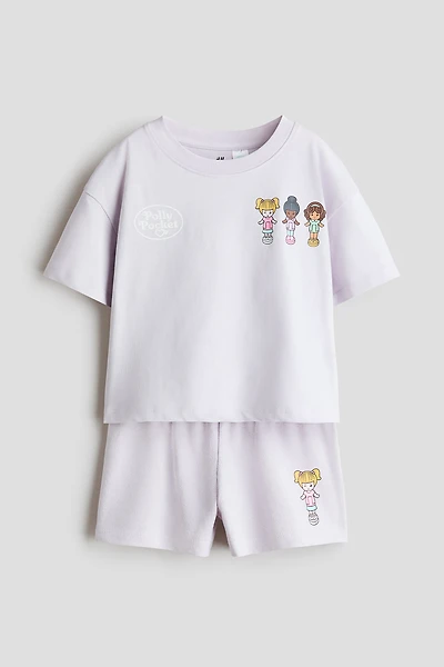 2-Piece Printed Cotton Set