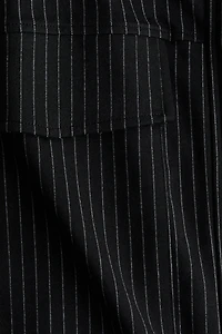 Funnel-Collar Jersey Jacket