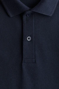 Cotton Pique Polo Shirt