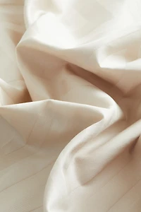 Taie d'oreiller en satinette de coton