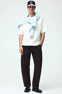 Relaxed-Fit Barrel-Leg Chinos