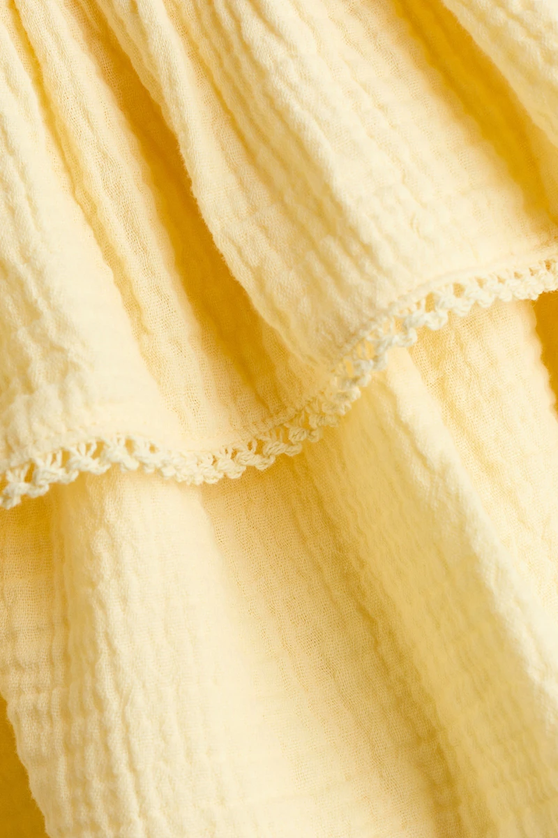 Tiered Muslin Skirt