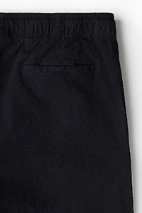 Relaxed-Fit Seersucker Pants
