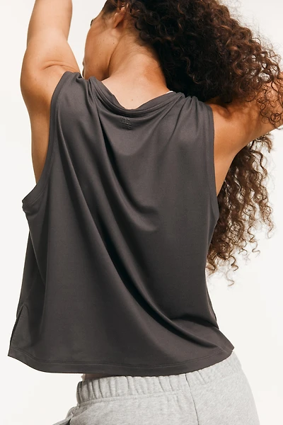Boxy Sports Tank Top with DryMove™