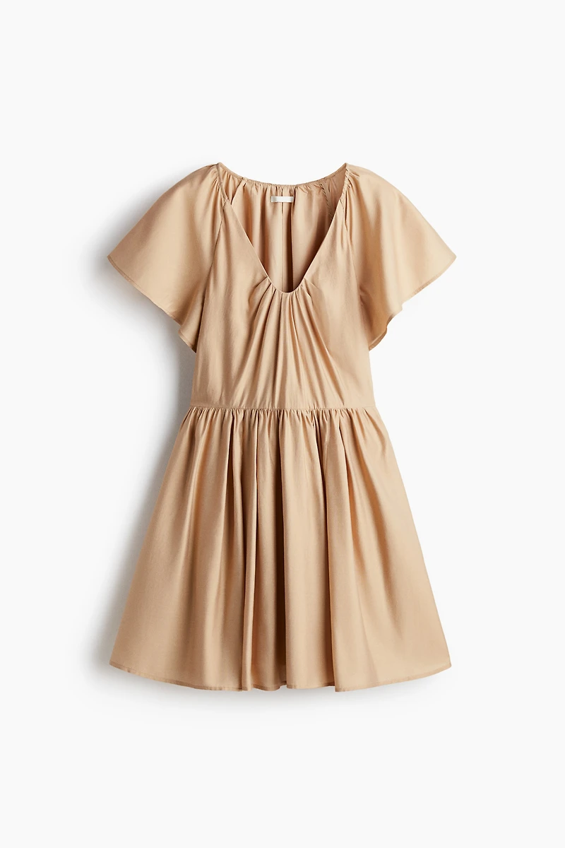 Dress with Flared Skirt