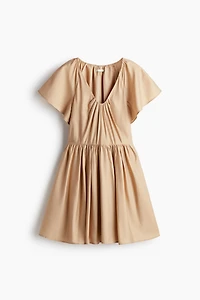 Dress with Flared Skirt