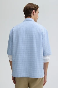 Relaxed-Fit Short-Sleeved Shirt