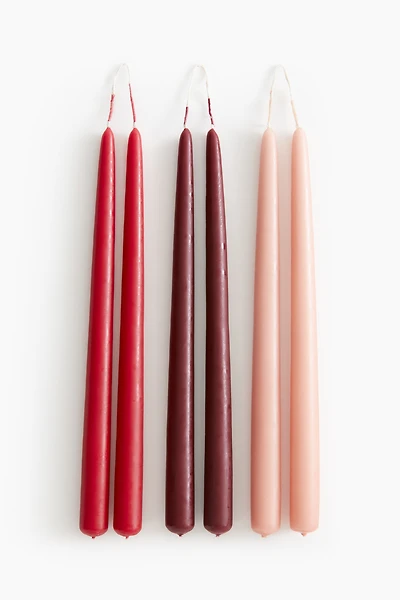 6-pack Taper Candles