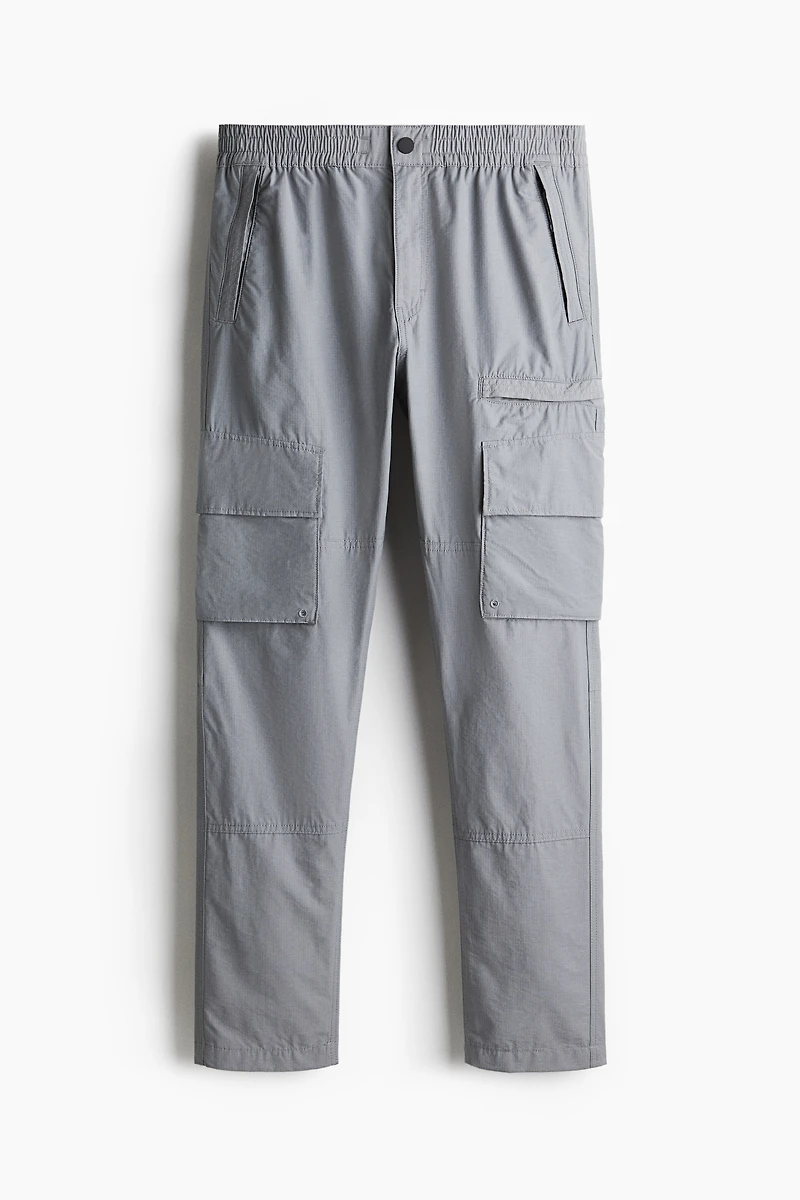 Regular-Fit Twill Cargo Pants