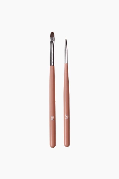 2-pack Nail Art Brushes