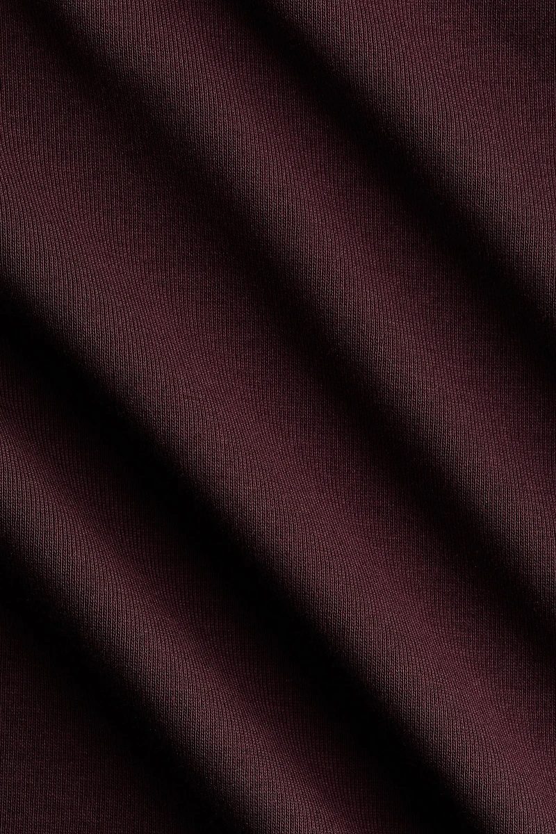 Long-Sleeved Boat-Neck Top