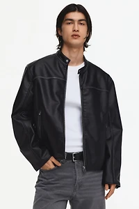 Veste de coureur automobile en tissu enduit